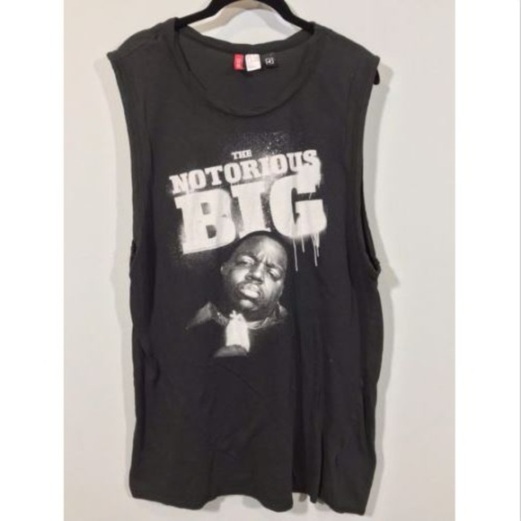 Divided Tops - The Notorious BIG Tank Top Medium Divided H&M
